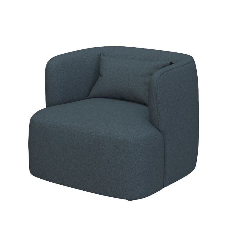 Nordic Arms Included with Pillow Fixed Back Living Room Accent Armchair Clearhalo 'Accent Chairs' 'accent_chairs' 'Chairs & Seating' 'furn' 'furn_accent_chairs' 'Furniture' 'Living Room Furniture' 1200x1200_6ccc1f87-5457-4ca9-8dae-9ec873b0cc7d