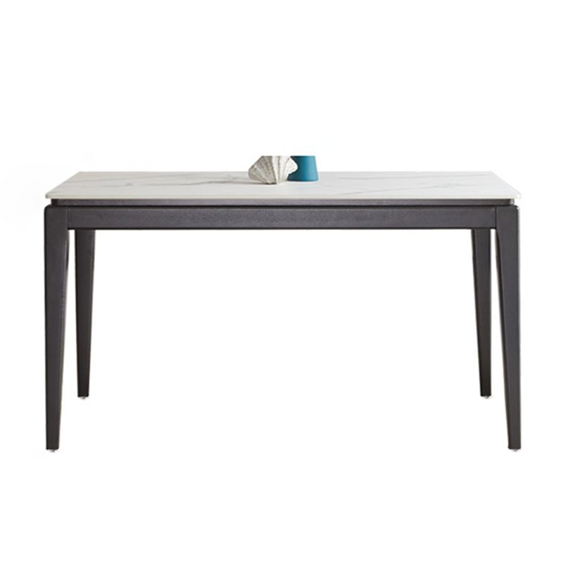 Sintered Stone Top Rectangle Table for Restaurant Kitchen Table with 4 Legs Clearhalo ' dining_table' 'Dining Tables & Seating' 'Dining Tables' 'furn' 'furn_dining_table' 'Furniture' 'furniture_dining_table' 'Kitchen & Dining Furniture' 'kitchen&dining_furn' 'kitchen' 'kitchen_dining_table' 1200x1200_6cccd23d-7e4b-472f-b7e6-5d119c13ceef