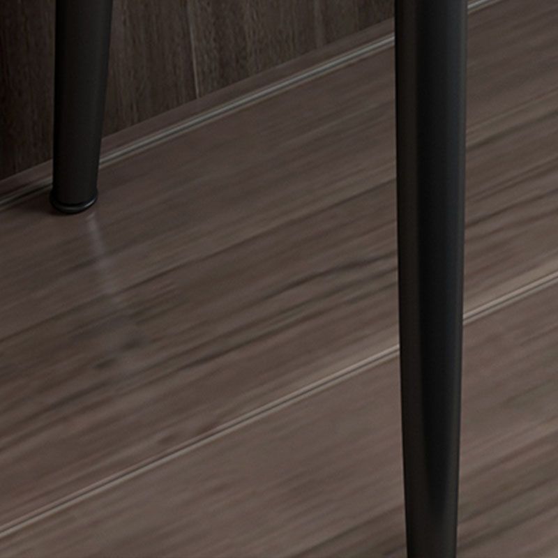 Contemporary Makeup Vanity Desk 2-Drawer Vanity Dressing Table with Slate Top