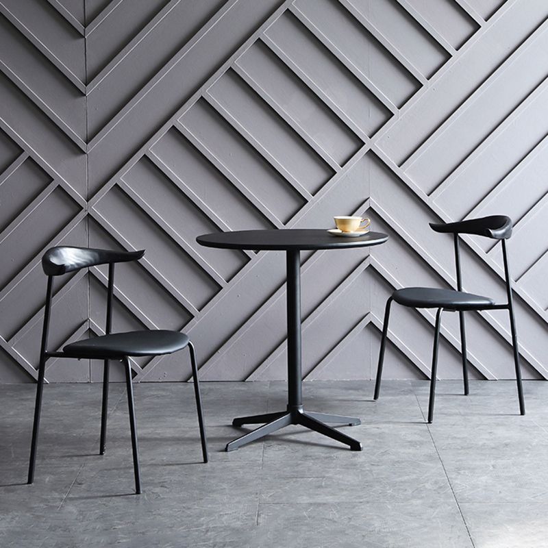 Modern Style Dining Chairs Armless Open Back Side Chairs with Metal Legs for Kitchen Clearhalo ' kitchen&dining_furn' 'Dining Chairs' 'Dining Tables & Seating' 'dining_chair' 'furn' 'furn_dining_chair' 'Furniture' 'furniture_dining_chair' 'Kitchen & Dining Furniture' 'kitchen' 1200x1200_6cd1c29c-3763-4735-aa1f-e2db0549a499