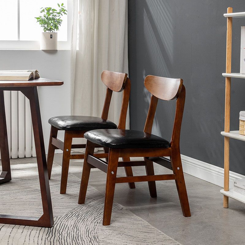 Scandinavian Upholstered Home Side Chair Open Back Natural Dining Chair Clearhalo ' kitchen&dining_furn' 'Dining Chairs' 'Dining Tables & Seating' 'dining_chair' 'furn' 'furn_dining_chair' 'Furniture' 'furniture_dining_chair' 'Kitchen & Dining Furniture' 'kitchen' 1200x1200_6cd1cec7-2eb4-45f2-8a8a-e74665911e78