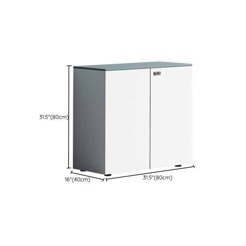 Archivo clásico Archivo vertical de madera para la oficina en casa