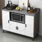 Server da pranzo per finiture opache Glam Sideboard interno con armadi
