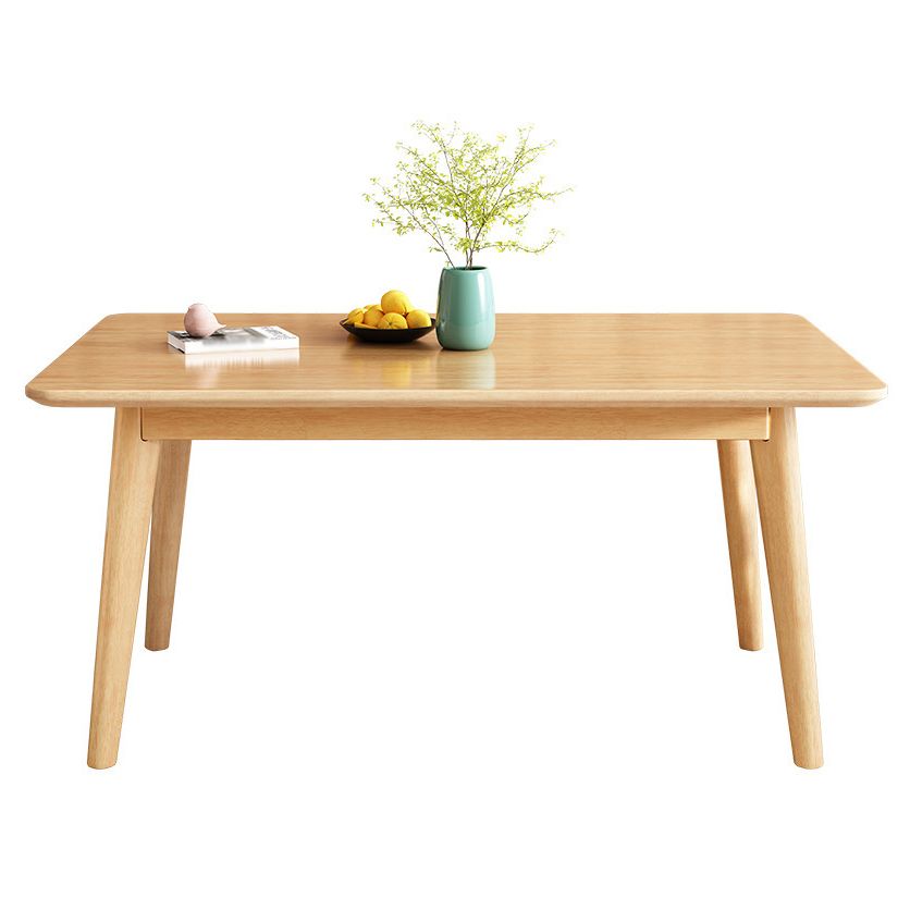 Contemporary Style Dining Room Set with Solid Wood Dining Table and Chairs Clearhalo 'Dining Room Sets' 'Dining Tables & Seating' 'dining_room_set' 'furn' 'furn_dining_room_set' 'Furniture' 'furniture_dining_room_set' 'Kitchen & Dining Furniture' 'kitchen&dining_furn' 'kitchen' 1200x1200_6cd7b950-045c-40b7-8353-8c33f56b7ffe