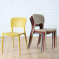 Minimalist Style Plastic Stacking Dining Chair Open Back Dining Side Chair Clearhalo 'Dining Chairs' 'Dining Tables & Seating' 'dining_chair' 'furn' 'furn_dining_chair' 'Furniture' 'furniture_dining_chair' 'Kitchen & Dining Furniture' 1200x1200_6cda6029-6aa2-490b-89d8-868f736b148a