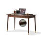 Bedroom Office Desk Solid Wood Legs Parsons Writing Desk with Drawer Clearhalo 'furn' 'furn_office_desk' 'Furniture' 'Office Desks' 'Office Furniture' 'office_desk' 1200x1200_6cdc5c1a-bf11-445f-bb23-9d799051e6ff