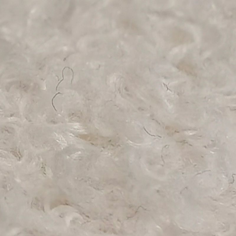 Braccio inclinata contemporaneo divano di divano curvo in tessuto posteriore stretto