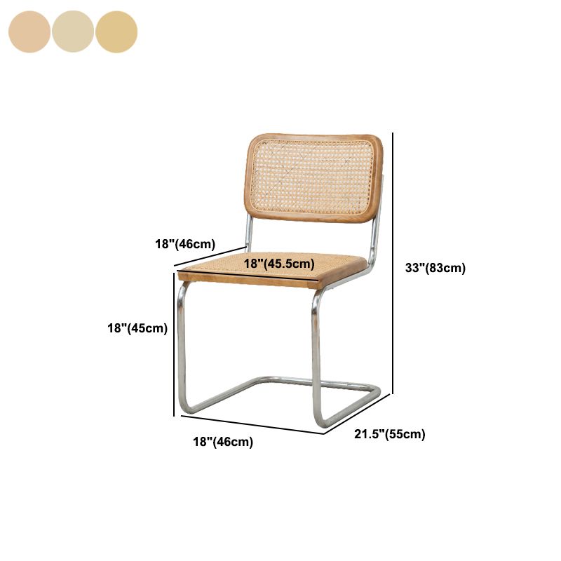 Sedia conferenze contemporanea di metallo base sedia da ufficio senza braccioli
