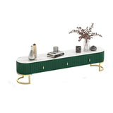 Console televisiva contemporanea Stand per supporti televisivi chiusi con cassetti