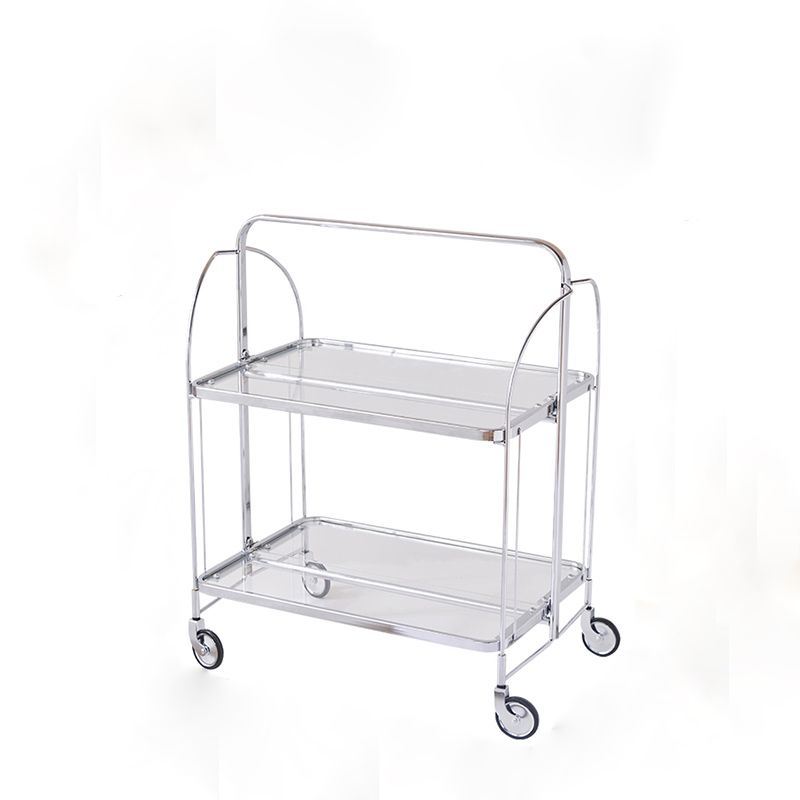 Tavolo da preparazione in stile in stile moderno da 31,50 "tavolo da preparazione in metallo per casa