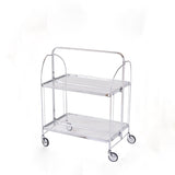 Tavolo da preparazione in stile in stile moderno da 31,50 "tavolo da preparazione in metallo per casa