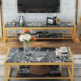 Open Storage Media Console TV Stand Stone TV Stand per soggiorno