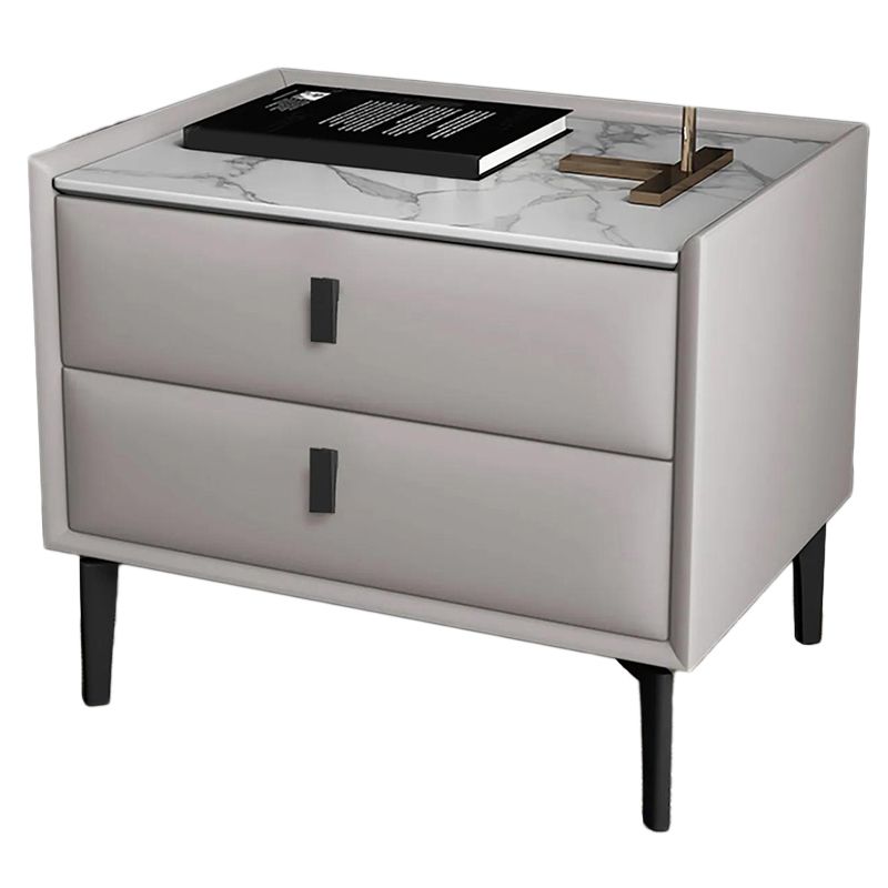 2 tiroirs Accent Contemporain Table table de nuit