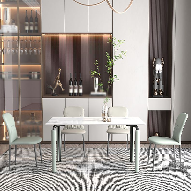 Scandinavian Style 1/2/5/7 Rectangle Dining Room Table Set for Home Use Clearhalo 'Dining Room Sets' 'Dining Tables & Seating' 'dining_room_set' 'furn' 'furn_dining_room_set' 'Furniture' 'furniture_dining_room_set' 'Kitchen & Dining Furniture' 'kitchen&dining_furn' 'kitchen' 1200x1200_6ce24b5e-dc00-4562-907b-9d134188288f