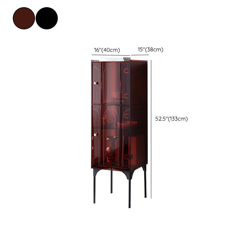 Servidor de plástico moderno de servidor de comedor con puertas para el comedor