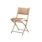 Glam Kitchen Side Chair Gold Legs Open Back Dining Armless Chair