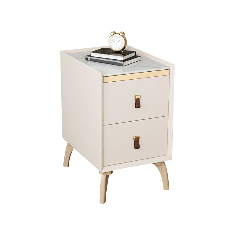 Contemporary Night Table Solid Wood Bed Nightstand with 2 Drawers Clearhalo 'Bedroom Furniture' 'furn' 'furn_night_stand' 'Furniture' 'night_stand' 'Nightstands' 1200x1200_6ceb8d99-365d-48c5-ba6e-e33545fd4f12