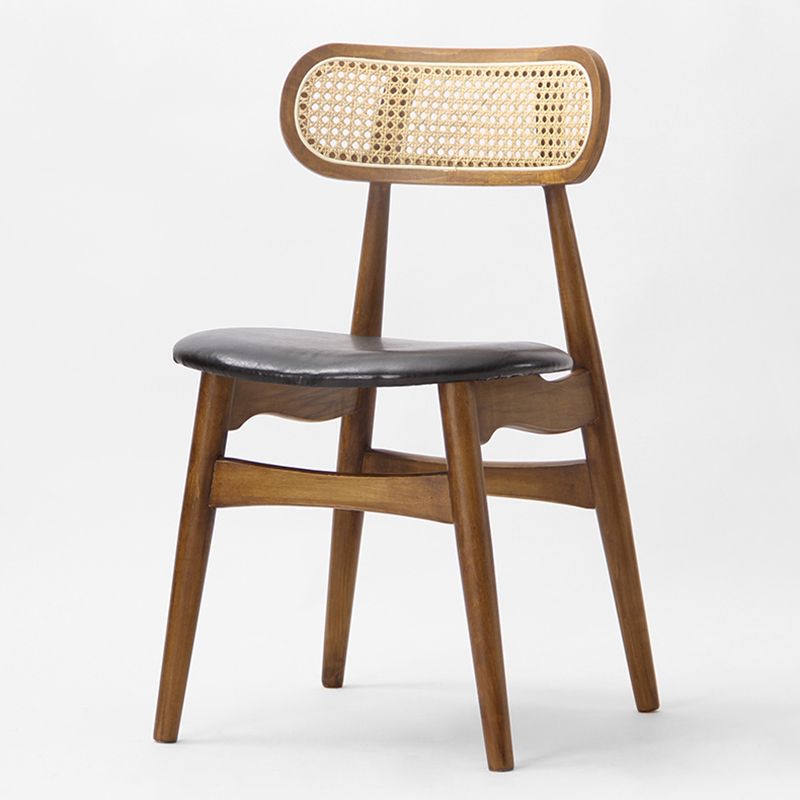 Oak Solid Wood Dining Side Chair Contemporary Armless Dining Chairs Clearhalo 'Dining Chairs' 'Dining Tables & Seating' 'dining_chair' 'furn' 'furn_dining_chair' 'Furniture' 'Kitchen & Dining Furniture' 1200x1200_6ceba1c1-519a-43bb-a9f1-23307f069f0b