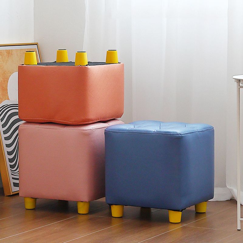 Modern Standard Pouf Water Resistant Square Cube for Home Decor Clearhalo 'furn' 'furn_ottomans_poufs' 'Furniture' 'Living Room Furniture' 'Ottomans & Poufs' 'ottomans_poufs' 1200x1200_6ced670b-6231-4f33-b4ff-0741b980cad8