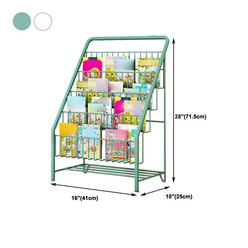 3/4/5/5/6-plank ladder boekenkast moderne metaal- en gesloten boekplank