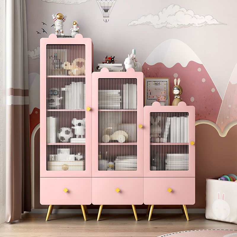 14" D Wooden Bookshelf Modern Closed Storage Bookcase with Drawer and Door Clearhalo 'Bookcases' 'furn' 'furn_bookcases' 'Furniture' 'Office Furniture' 1200x1200_6cf81168-06a9-4f97-a399-f7a545c3729e