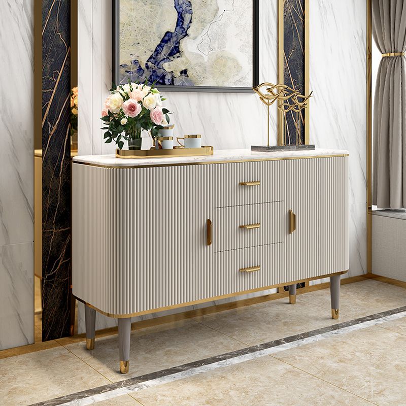Tavolo da sideboard in falda in marmo con cassetti Glam Sideboard mobilit