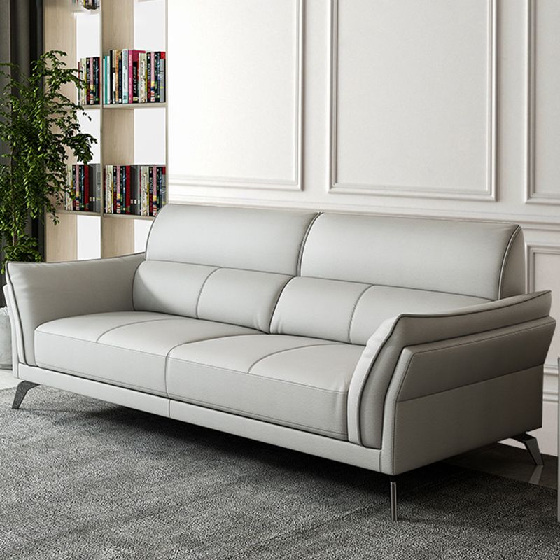 Divano in pelle resistente alla macchia del banco standard contemporanea