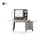 Modern 15.7" Wide Make-up Vanity with Drawer Modern Style Wooden Makeup Table