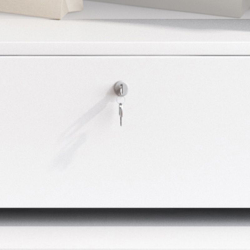 Wit gemanipuleerde houten garderobe armoire moderne schuifdeur garderobe