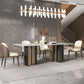 Luxury Sintered Stone Top Dining Table Rectangle Indoor Table with Double Pedestal Clearhalo 'Dining Tables & Seating' 'Dining Tables' 'dining_table' 'furn' 'furn_dining_table' 'Furniture' 'furniture_dining_table' 'Kitchen & Dining Furniture' 'kitchen' 'kitchen_dining_table' 1200x1200_6cfda4d1-6a3a-4a50-8dfc-54c38e16c475