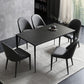 Sintered Stone Home Dining Table Modern Rectangle Dining Room Table