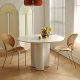 35.4-inch Round 3 Legs Three-Color Table Simplicity Style with Solid Wood Clearhalo ' dining_table' 'Dining Tables & Seating' 'Dining Tables' 'furn' 'furn_dining_table' 'Furniture' 'furniture_dining_table' 'Kitchen & Dining Furniture' 'kitchen&dining_furn' 'kitchen' 'kitchen_dining_table' 1200x1200_6cffc3bb-408f-44f8-a319-22a0843d8b4e