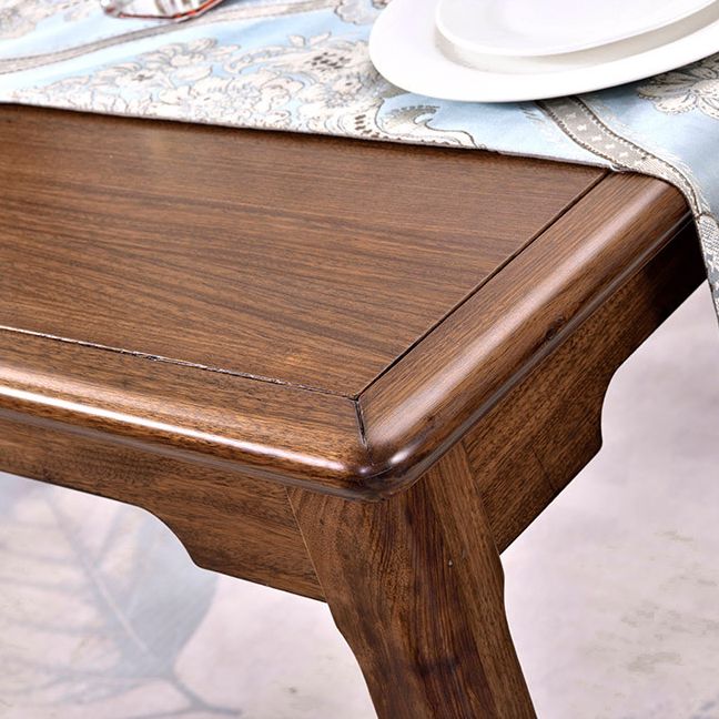 Traditional Rectangle Table Set 1/2/5 Pieces Dining Set for Home Clearhalo 'Dining Room Sets' 'Dining Tables & Seating' 'dining_room_set' 'furn' 'furn_dining_room_set' 'Furniture' 'Kitchen & Dining Furniture' 1200x1200_6d0873f1-45fb-44c3-af29-5f736869f874