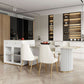 Metal Modern Free Form Indoor Table Sintered Stone Table for Kitchen and Dining Room Clearhalo ' dining_table' 'Dining Tables & Seating' 'Dining Tables' 'furn' 'furn_dining_table' 'Furniture' 'furniture_dining_table' 'Kitchen & Dining Furniture' 'kitchen&dining_furn' 'kitchen' 'kitchen_dining_table' 1200x1200_6d0aa2b0-8739-41c3-8414-c7ac3d71f79b