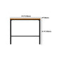 Pine Wood Bar Dining Table Industrial Rectangle Bar Table with Trestle for Cafe Kitchen Clearhalo 'Bar Furniture' 'Bar Tables' 'bar_tables' 'furn' 'furn_bar_tables' 'Furniture' 'Kitchen & Dining Furniture' 1200x1200_6d0acc49-8131-4782-9f3c-cb289d28ba38