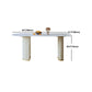 Set da pranzo in pietra sinterizzata stile Glam Set da pranzo da 1/3/5 pezzi per zone pranzo