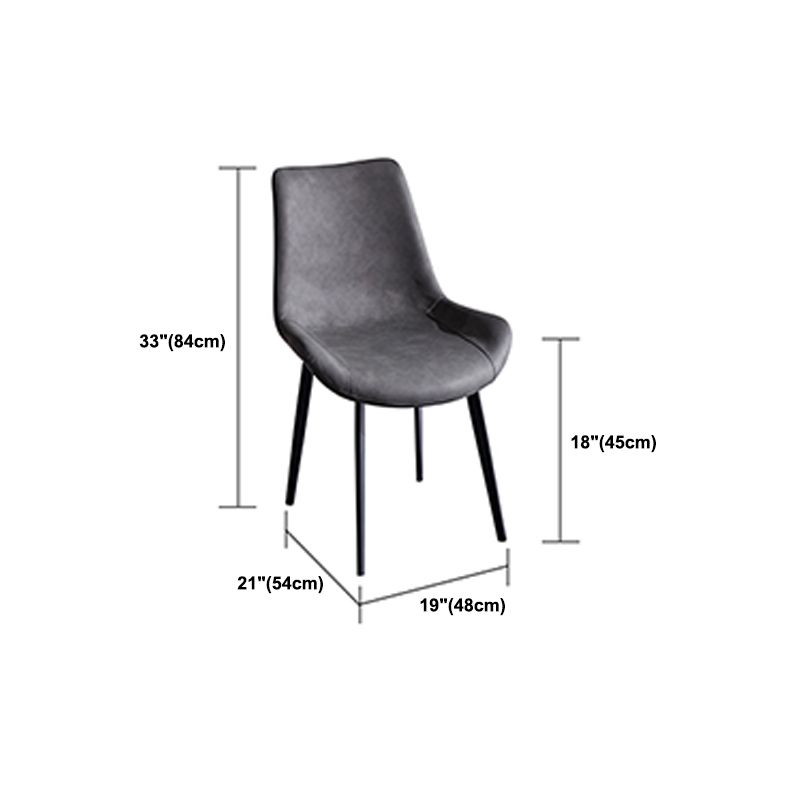 Modern Dining Set 1/4/5/7 Pcs Rectangle Dining Table with Wingback Chairs Clearhalo 'Dining Room Sets' 'Dining Tables & Seating' 'dining_room_set' 'furn' 'furn_dining_room_set' 'Furniture' 'Kitchen & Dining Furniture' 1200x1200_6d0ff516-f17b-4376-912b-3c31124465fb