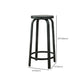 Industrial Metal Counter Height Stools Armless Bar Stool in Black Clearhalo 'Bar Furniture' 'Bar Stools' 'bar_stools' 'furn' 'furn_bar_stools' 'Furniture' 'Kitchen & Dining Furniture' 1200x1200_6d163218-e2a5-4b21-a551-e55872a33422