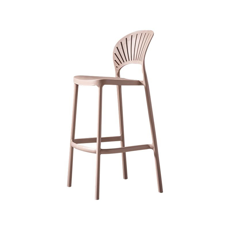 Plastic Contemporary Kitchen Dining Room Armless Stool Full Back Bar Stool Clearhalo 'Bar Furniture' 'Bar Stools' 'bar_stools' 'furn' 'furn_bar_stools' 'furniture_bar_stools' 'Kitchen & Dining Furniture' 'kitchen&dining_furn' 'kitchen' 'kitchen_furn' Furniture' 1200x1200_6d174e84-5a14-4760-8a8b-1ceb5f4b2d5e