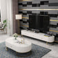 Scandinavian TV Media Stand 16" W Enclosed Storage TV Stand Console with Drawers Clearhalo 'furn' 'furn_tv_stands_entertainment_centers' 'Furniture' 'Living Room Furniture' 'TV Stands & Entertainment Centers' 'TV Stands & Media Storage Furniture' 'tv_stands_entertainment_centers' 1200x1200_6d17ed85-59d7-46a3-b379-a3310936caa0
