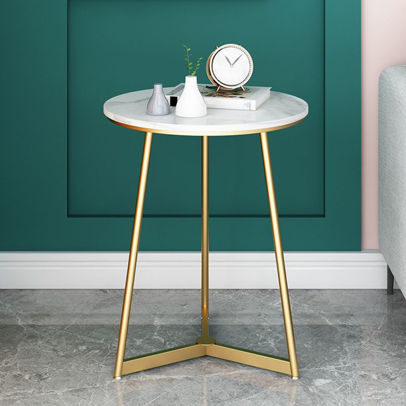 Tavolino arrotondato grigio/bianco tavola arrotondata grigia/bianca in legno di lastra di roccia moderna