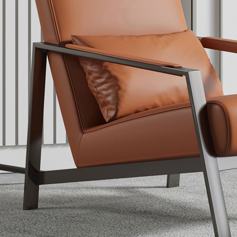 Bonded Leather Standard Recliner Solid Color Recliner Chair for Meeting Room Clearhalo 'Chairs & Seating' 'furn' 'furn_recliners' 'Furniture' 'Living Room Furniture' 'Recliners' 1200x1200_6d1d6535-59b6-436b-ba28-36326ef7eb62