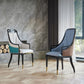 Faux Leather Dining Chairs Upholstered Arm Chairs with Wood Base Clearhalo 'Dining Chairs' 'Dining Tables & Seating' 'dining_chair' 'furn' 'furn_dining_chair' 'Furniture' 'Kitchen & Dining Furniture' 1200x1200_6d205ca1-ea2b-4d96-837d-eff1b871971b