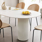 White Home Simplicity Fixed Table Sintered Stone Dining Room Desk