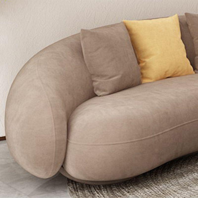 Contemporary Curved Sofa with Tight Back and Tuxedo Back for Living Room Clearhalo 'furn' 'furn_sofas' 'Furniture' 'Living Room Furniture' 'Sofa' 'sofas' 1200x1200_6d270d3e-6821-4f58-9941-df23cf833cd7