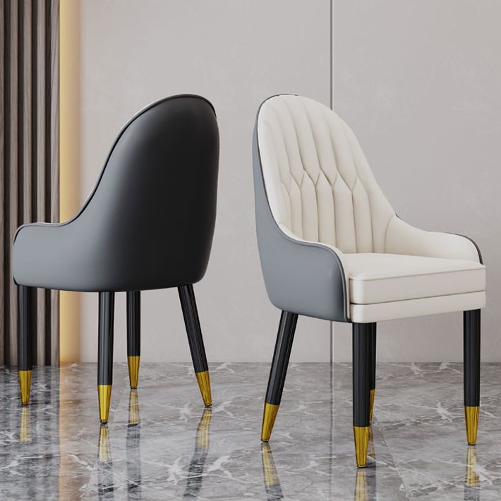 Scandinavian Home Arm Chair Upholstered Parsons Back Wood Dining Room Chair Clearhalo ' kitchen&dining_furn' 'Dining Chairs' 'Dining Tables & Seating' 'dining_chair' 'furn' 'furn_dining_chair' 'Furniture' 'furniture_dining_chair' 'Kitchen & Dining Furniture' 'kitchen' 1200x1200_6d28c38a-24d5-4508-9bcb-b4b43ddb3efc