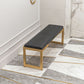 Contemporary Upholstered Bench Bedroom Rectangle Bench with Metal Legs Clearhalo 'Benches' 'Chairs & Seating' 'furn' 'furn_benches' 'Furniture' 'Living Room Furniture' 1200x1200_6d2a3094-ebd1-4173-b4d0-901a80e77aad