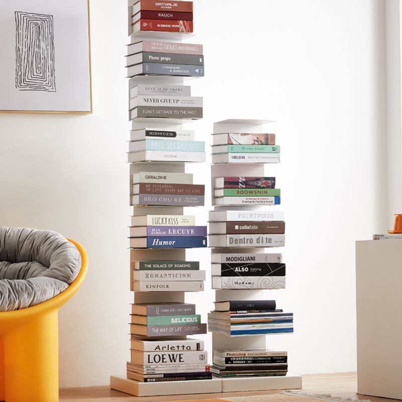 13.78"W Bookshelf Contemporary Style Invisible Bookcase for Office and Home Clearhalo 'Bookcases' 'furn' 'furn_bookcases' 'Furniture' 'furniture_bookcases' 'Office Furniture' 1200x1200_6d2bb59e-21e8-465a-8809-bc79542431d3