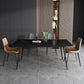 Stone Top Table 4 Legs Rectangle Dining Table for Home Kitchen Dinner Clearhalo 'Dining Tables & Seating' 'Dining Tables' 'dining_table' 'furn' 'furn_dining_table' 'Furniture' 'Kitchen & Dining Furniture' 1200x1200_6d2dd846-b7cc-42bf-948f-77c9876252dc