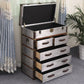 Rustic Leather Chest Vertical Chest with Drawers for Bedroom Clearhalo 'Bedroom Furniture' 'Dressers & Chests' 'dressers_chests' 'furn' 'furn_dressers_chests' 'Furniture' 1200x1200_6d2fbc48-9231-4293-83cb-f731de0d626d